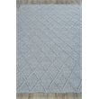 Brentwood Flatweave Wool/Viscose Dark Gray 2'x3' Area Rug