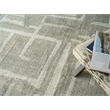Breckenridge Hand-Tufted New Zealand Wool Gray/Ivory 4'x6' Area Rug
