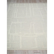 Breckenridge Hand-Tufted New Zealand Wool Silver/Ivory 4'x6' Area Rug