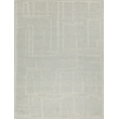 Breckenridge Hand-Tufted New Zealand Wool Silver/Ivory 8'x10' Area Rug
