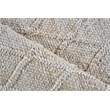 Brentwood Flatweave Wool/Viscose Dark Beige 2'x3' Area Rug