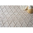 Brentwood Flatweave Wool/Viscose Dark Beige 8'x10' Area Rug