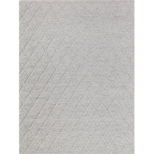 Brentwood Flatweave Wool/Viscose Ivory 2'x3' Area Rug