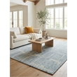 Breckenridge Hand-Tufted New Zealand Wool Blue/Ivory 15'x20' Area Rug