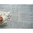 Breckenridge Hand-Tufted New Zealand Wool Blue/Ivory 6'x9' Area Rug
