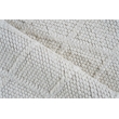 Brentwood Flatweave Wool/Viscose White 2'x3' Area Rug