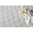 Brentwood Flatweave Wool/Viscose White 2'x3' Area Rug