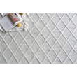 Brentwood Flatweave Wool/Viscose White 2'x3' Area Rug