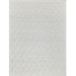 Brentwood Flatweave Wool/Viscose White 6'x9' Area Rug