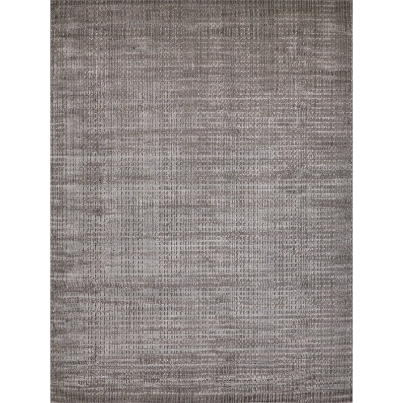 Cabrini Modern Handloomed Silky Nylon Brown 6'x9' Area Rug