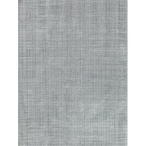 Cabrini Modern Handloomed Silky Nylon Light Silver 10'x14' Area Rug