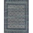 Cadence Hand-Knotted Wool/Bamboo Silk Navy Blue 12'x15' Area Rug