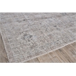 Cambridge Handloomed Wool/Bamboo Silk Silver/Brown 14'x18' Area Rug