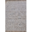 Cambridge Handloomed Wool/Bamboo Silk Silver/Brown 14'x18' Area Rug