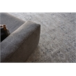 Cambridge Handloomed Wool/Bamboo Silk Silver/Brown 14'x18' Area Rug