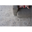 Cambridge Handloomed Wool/Bamboo Silk Silver/Brown 14'x18' Area Rug
