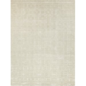 Camora Modern Handloomed Silky Nylon Beige 8'x10' Area Rug