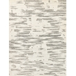 Calibre Hand-Knotted New Zealand Wool Ivory/Charcoal 8'x10' Area Rug
