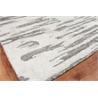 Calibre Hand-Knotted New Zealand Wool Ivory/Charcoal 9'x12' Area Rug