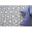 Caprice Hand-Tufted New Zealand Wool Dark Blue/Ivory 6'x9' Area Rug
