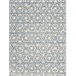 Caprice Hand-Tufted New Zealand Wool Dark Blue/Ivory 6'x9' Area Rug