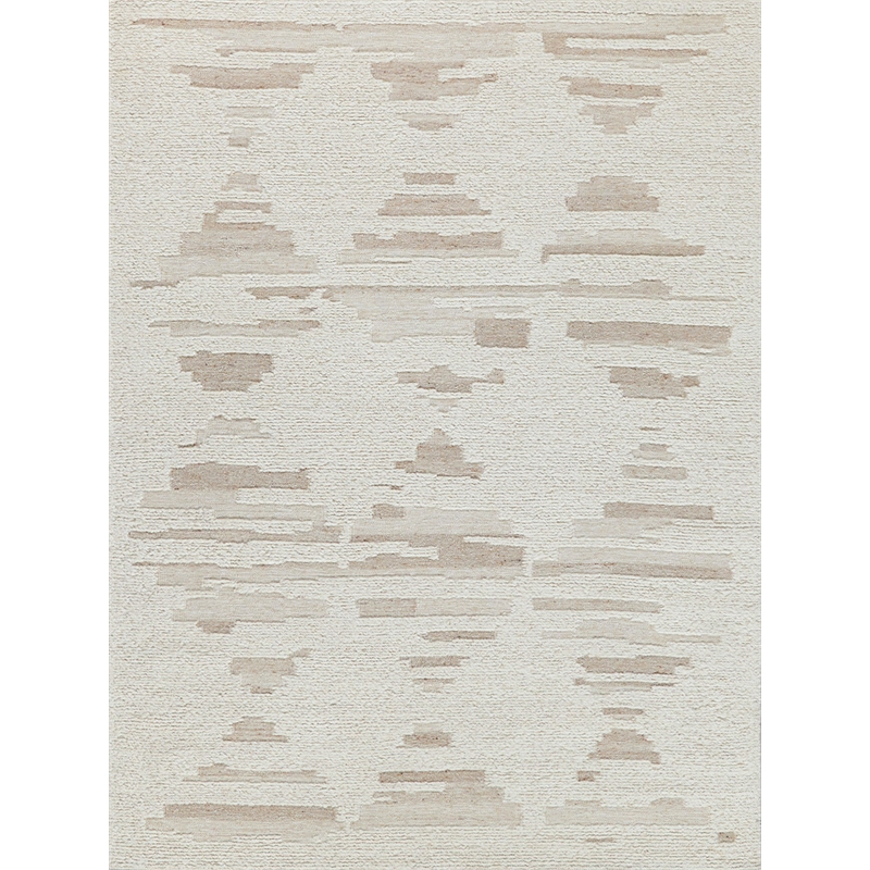 Canyon Flatweave New Zealand Wool Ivory/Beige 9'x12' Area Rug