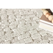 Calexico Flatweave New Zealand Wool Ivory/Beige 8'x10' Area Rug