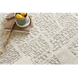 Calexico Flatweave New Zealand Wool Ivory/Beige 9'x12' Area Rug