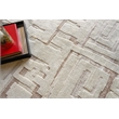 Calexico Flatweave New Zealand Wool Ivory/Beige 10'x14' Area Rug