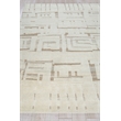 Calexico Flatweave New Zealand Wool Ivory/Beige 6'x9' Area Rug