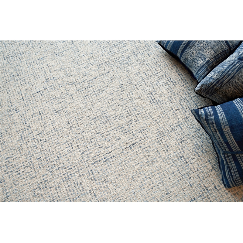Caprice Hand-Tufted New Zealand Wool Blue 15'x20' Area Rug