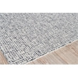 Caprice Hand-Tufted New Zealand Wool Black/Ivory 9'x12' Area Rug