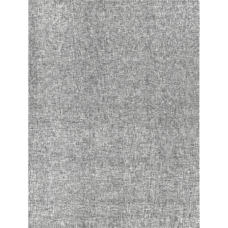 Caprice Hand-Tufted New Zealand Wool Black/Ivory 9'x12' Area Rug