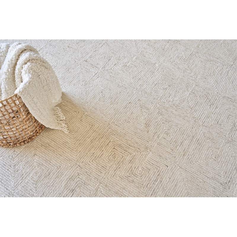 Caprice Hand-Tufted New Zealand Wool Beige/Ivory 10'x14' Area Rug