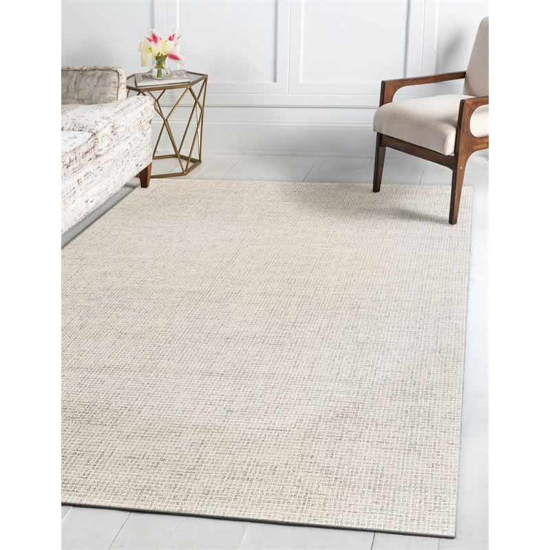 Caprice Hand-Tufted New Zealand Wool Beige/Ivory 12'x15' Area Rug