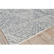 Caprice Hand-Tufted New Zealand Wool Black/Ivory 6'x9' Area Rug