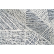 Caprice Hand-Tufted New Zealand Wool Black/Ivory 6'x9' Area Rug