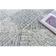 Caprice Hand-Tufted New Zealand Wool Black/Ivory 6'x9' Area Rug