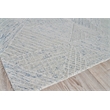 Caprice Hand-Tufted New Zealand Wool Light Blue/Ivory 8'x10' Area Rug