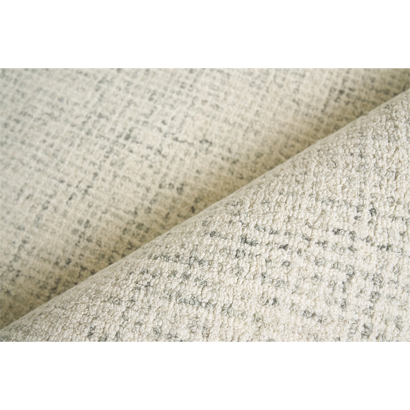 Caprice Hand-Tufted New Zealand Wool Gray/Ivory 10'x14' Area Rug