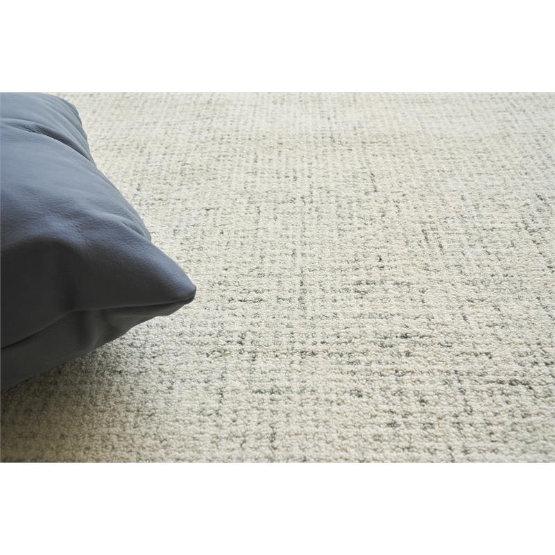 Caprice Hand-Tufted New Zealand Wool Gray/Ivory 10'x14' Area Rug