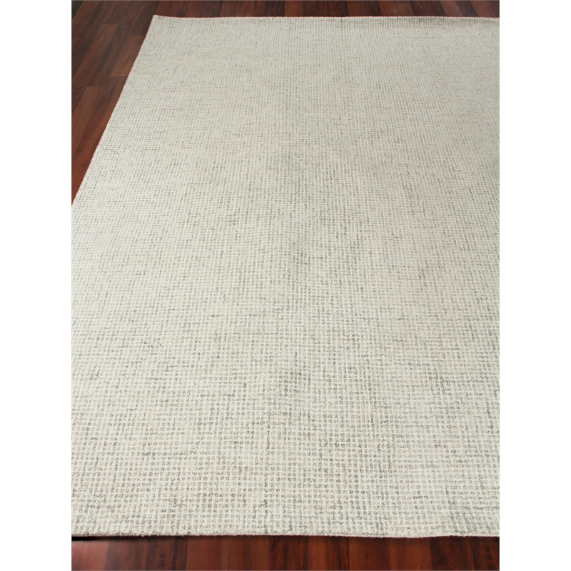 Caprice Hand-Tufted New Zealand Wool Gray/Ivory 12'x15' Area Rug