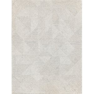 Caprice Hand-Tufted New Zealand Wool Beige/Ivory 5'x8' Area Rug