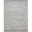 Carmel Hand-Tufted New Zealand Wool Natural Gray/Ivory 5'x8' Area Rug