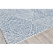Caprice Hand-Tufted New Zealand Wool Navy Blue/Ivory 5'x8' Area Rug