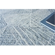 Caprice Hand-Tufted New Zealand Wool Navy Blue/Ivory 9'x12' Area Rug