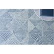 Caprice Hand-Tufted New Zealand Wool Navy Blue/Ivory 9'x12' Area Rug