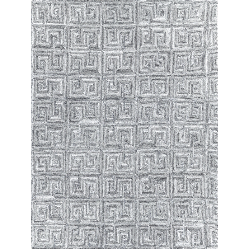 Caprice Hand-Tufted New Zealand Wool Blue/Ivory 6'5
