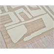 Carmel Hand-Tufted New Zealand Wool Camel/Ivory 5'x8' Area Rug