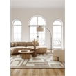 Carmel Hand-Tufted New Zealand Wool Camel/Ivory 6'x9' Area Rug